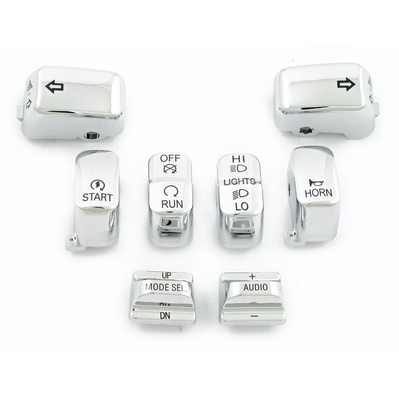 Lock styrströmbrytare MCS krom FLHT, FLHTC, FLHX 96-13