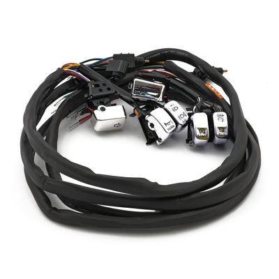 Styrströmbrytare MCS Radio FLT/Touring 07-13 krom