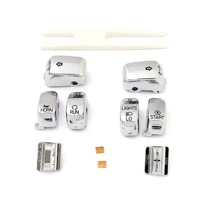 Lock styrströmbrytare MCS krom FLHRC, FLHR 96-13
