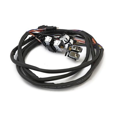 Styrströmbrytare MCS Cruise LED krom FLT/Touring 07-13