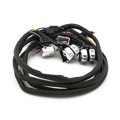 Styrströmbrytare MCS Radio FLT/Touring 07-13 krom