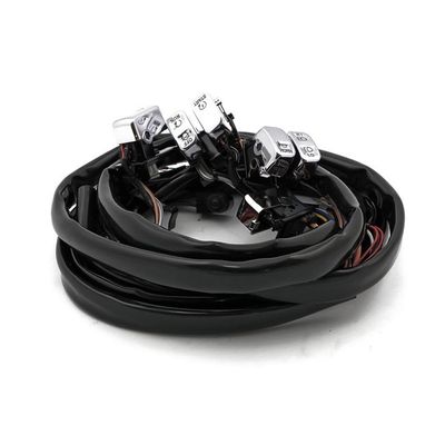 Styrströmbrytare MCS Softail, 07-11 Dyna 07-10 krom