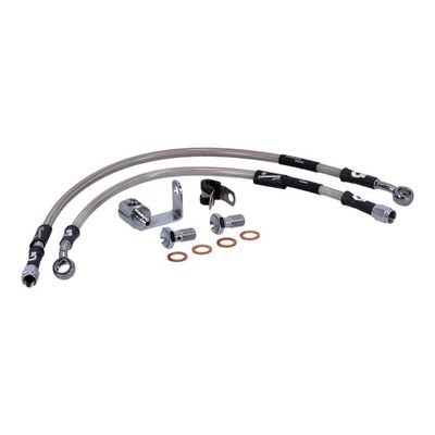 Bromsslang bak MCS Goodridge rostfri klar XL Sportster 87-03