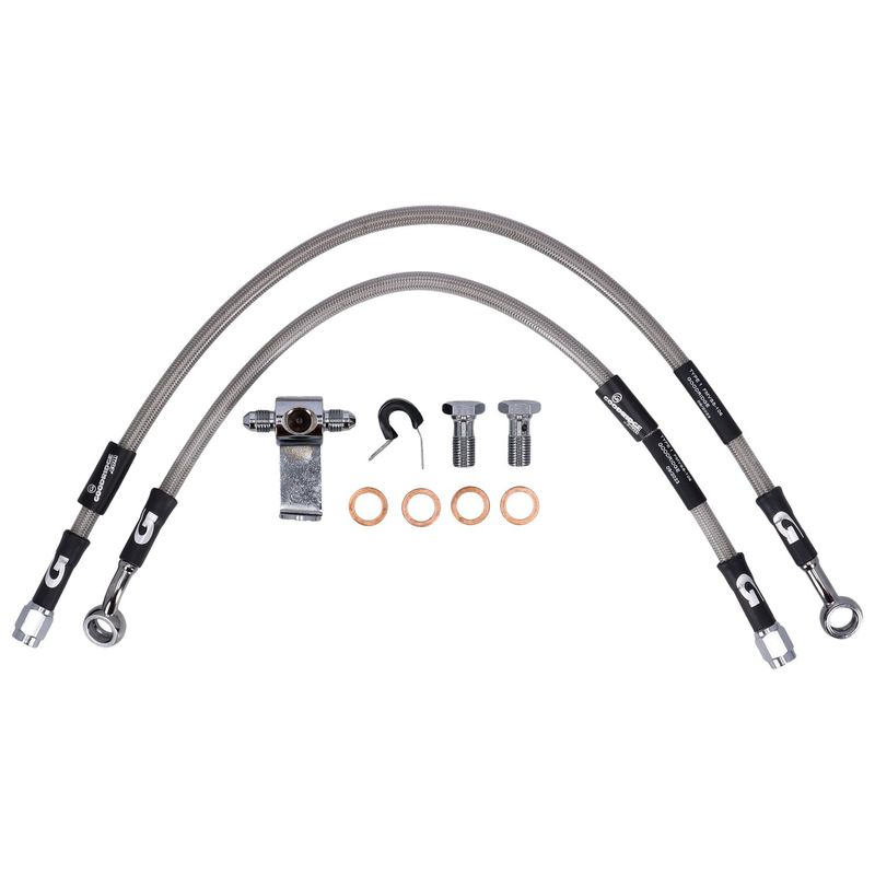 Bromsslang bak MCS Goodridge rostfri klar XL Sportster 87-03