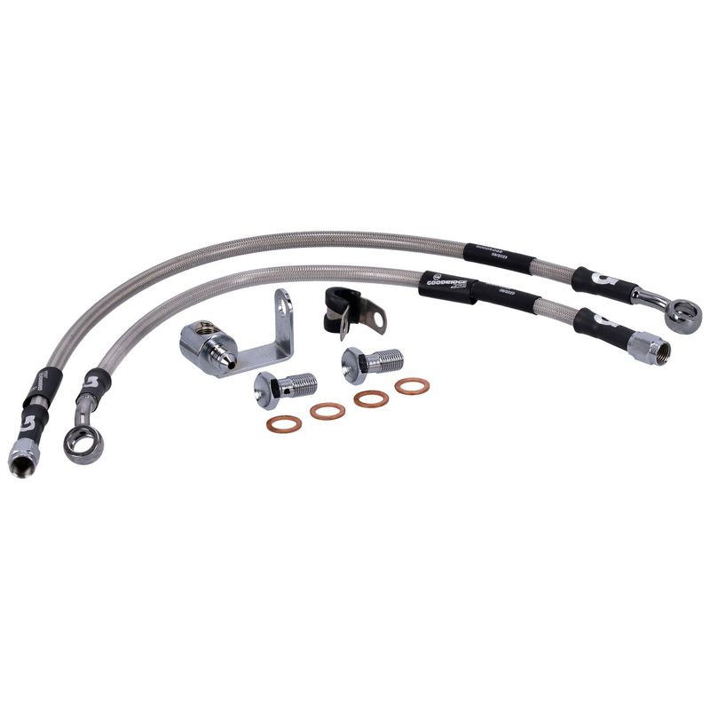 Bromsslang bak MCS Goodridge rostfri klar XL Sportster 87-03