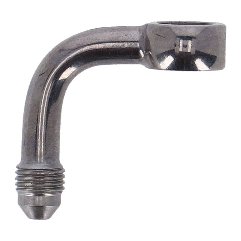 Banjokoppling Goodridge Slimline 90 3/8" rostfri