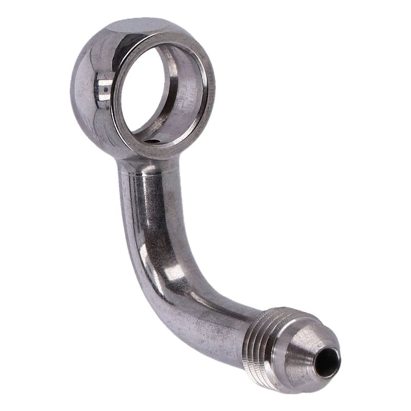 Banjokoppling Goodridge Slimline 90 7/16" rostfri
