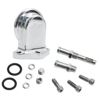 Monteringssats oljefilter S&S Twin Cam billet polerad Dyna 99-05