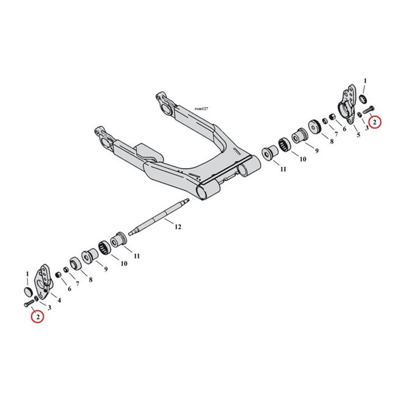Skruv Gardner-Westcott FLT Touring FLT/Touring 13-25 (5-pack)
