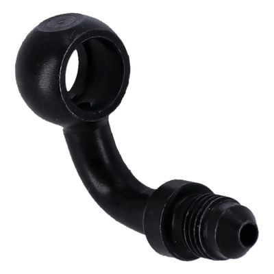 Banjokoppling Goodridge 90 3/8" 10mm svart