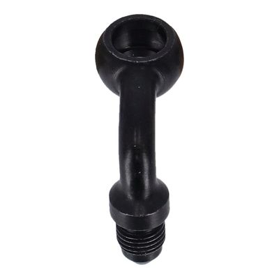 Banjokoppling Goodridge 90 3/8" 10mm svart