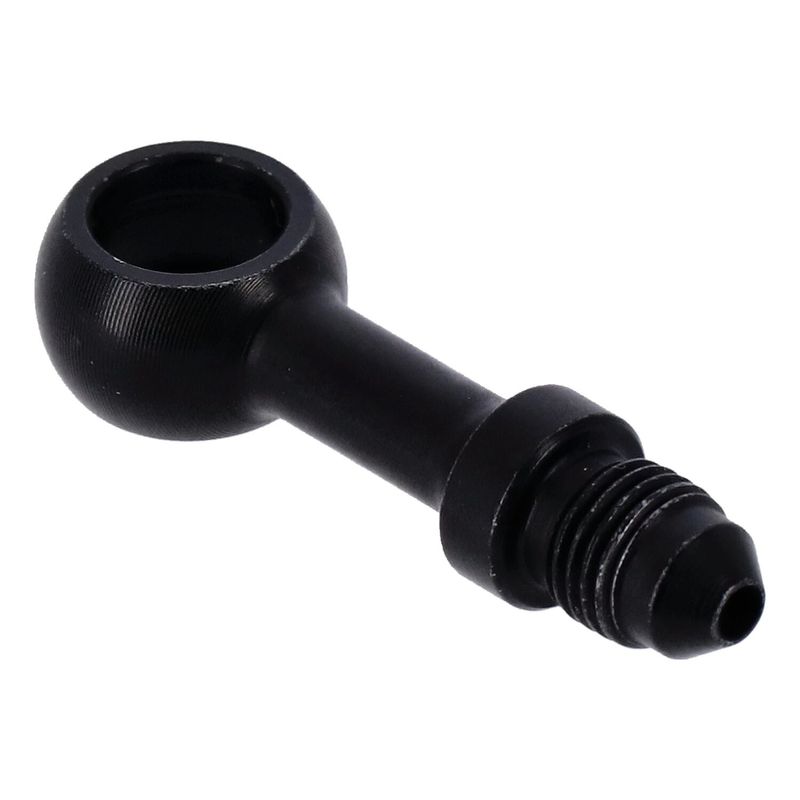 Banjokoppling Goodridge 3/8" 10mm svart rak