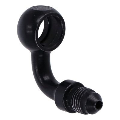 Banjokoppling Goodridge 90 7/16" 11mm svart