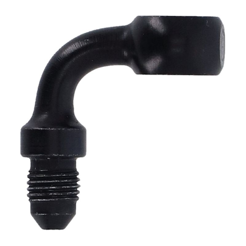 Banjokoppling Goodridge 90 7/16" 11mm svart