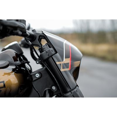 Kåpa strålkastare Killer Custom Aggressor Softail FXFB Fat Bob 107 18-20 m.fl.