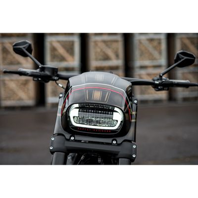 Kåpa strålkastare Killer Custom Aggressor Softail FXFB Fat Bob 107 18-20 m.fl.