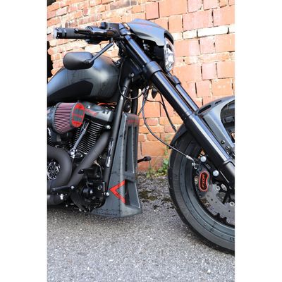 Spoiler Cult-Werk Custom mattsvart Softail 18-25
