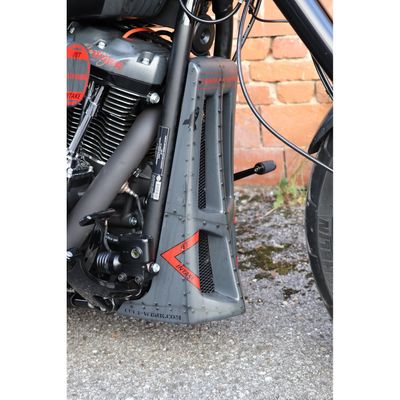 Spoiler Cult-Werk Custom mattsvart Softail 18-25