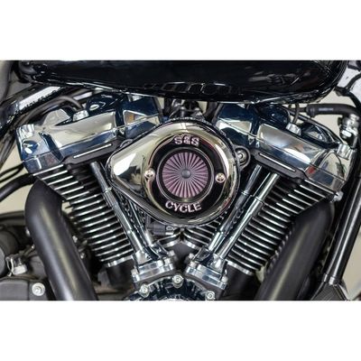 Luftfiltersats S&S 170-0717A Air Stinger Stealth krom Softail 18-24