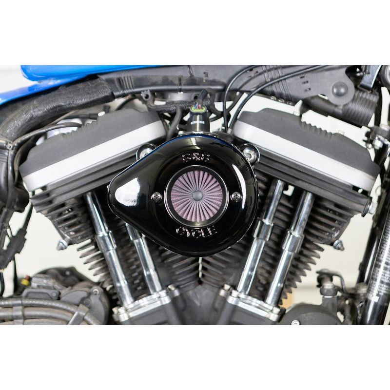 Luftfiltersats S&S 170-0726A Air Stinger Stealth svart XL Sportster 07-22