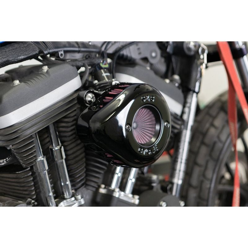 Luftfiltersats S&S 170-0726A Air Stinger Stealth svart XL Sportster 07-22