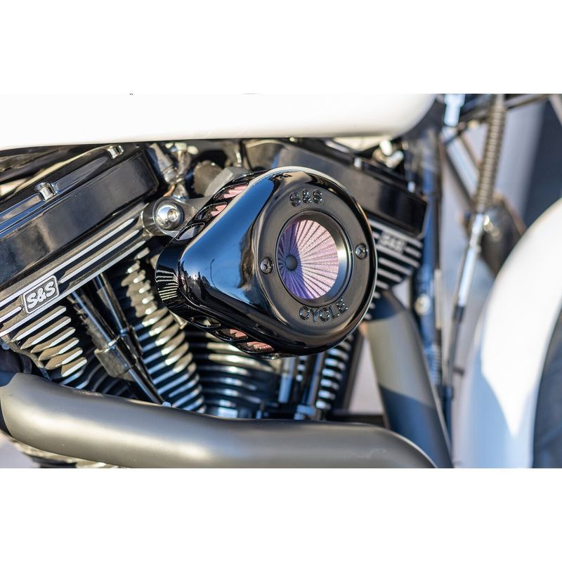 Luftfiltersats S&S 170-0720A Air Stinger Stealth svart FLT/Touring 08-16