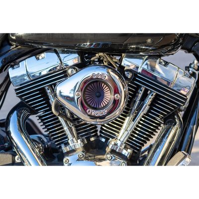 Luftfiltersats S&S 170-0721A Air Stinger Stealth krom Softail 00-15