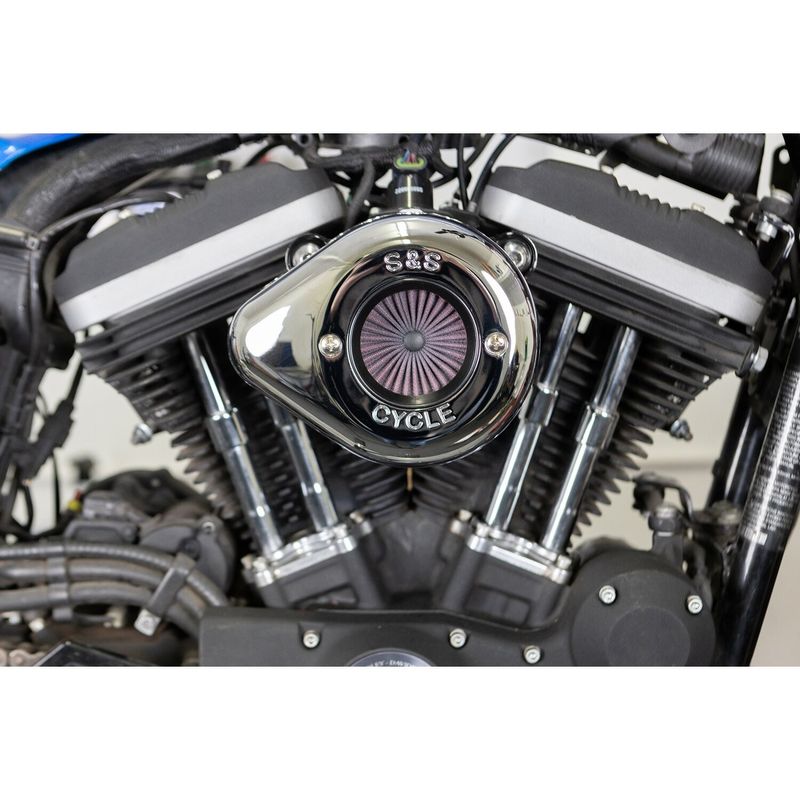 Luftfiltersats S&S 170-0725A Air Stinger Stealth krom XL Sportster 07-22