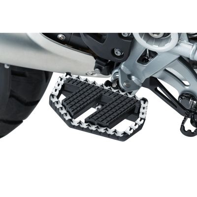 Adaptrar fotpinne Kuryakyn satinsvart BMW Driver Position: 19-20 R m.fl.