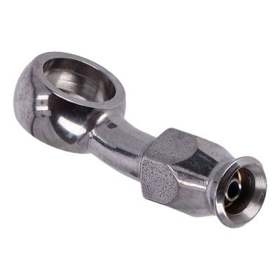 Banjokoppling Goodridge 20 Degree Bend 7/16" 11mm rostfri