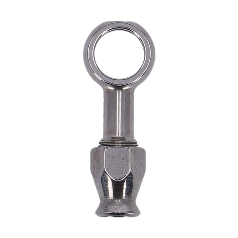 Banjokoppling Goodridge 7/16" 11mm rak rostfri