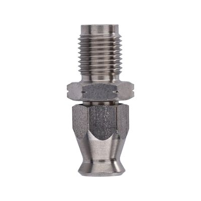 Bromsslang Goodridge m10- 1.00 polerad rostfri