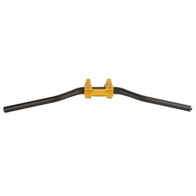 Riser Performance Machine PM Phatbar Ops 1-1/4" 12" guld H-D mech. or e-throttle with 0208-2186M-SMG