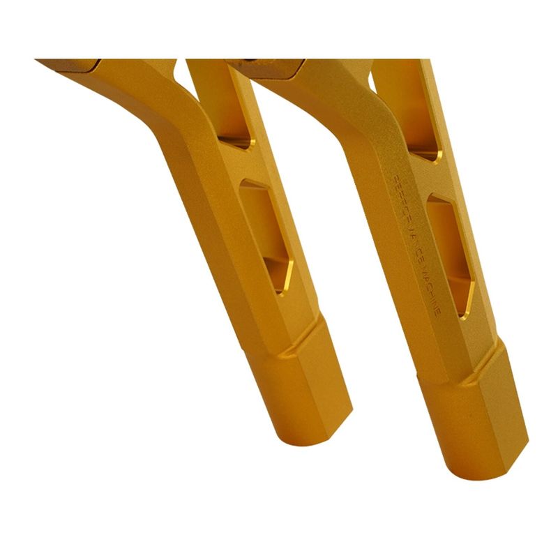 Riser Performance Machine PM Phatbar Ops 1-1/4" 12" guld H-D mech. or e-throttle with 0208-2186M-SMG