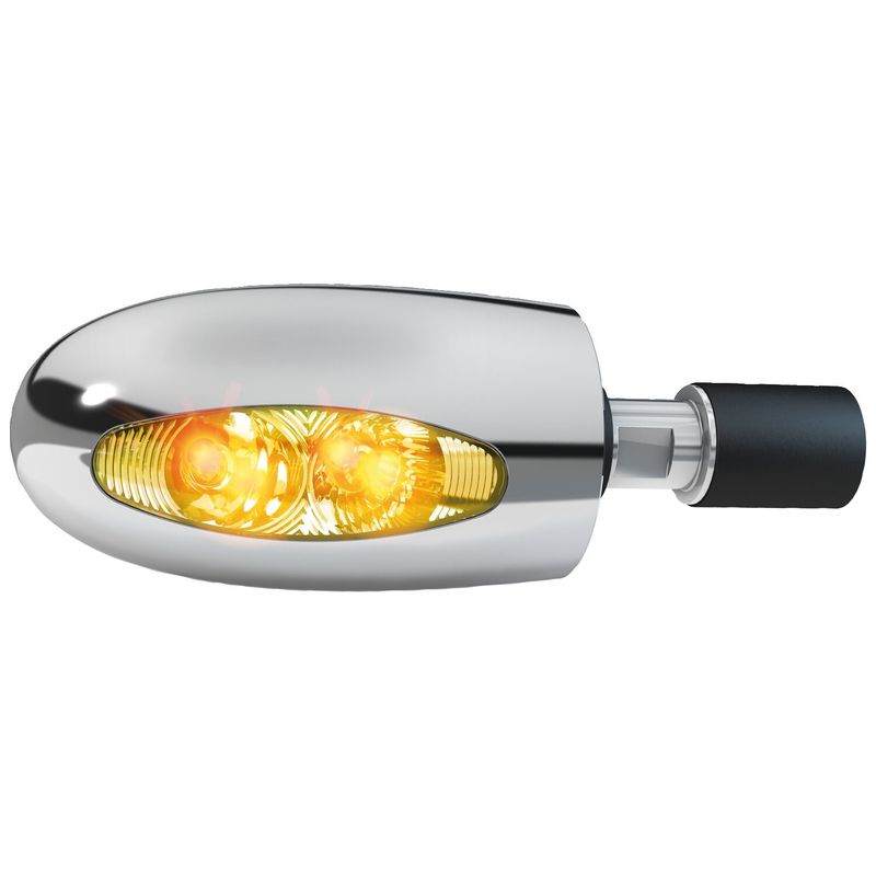 Blinkers Kellermann BL 1000 LED klar krom mässing