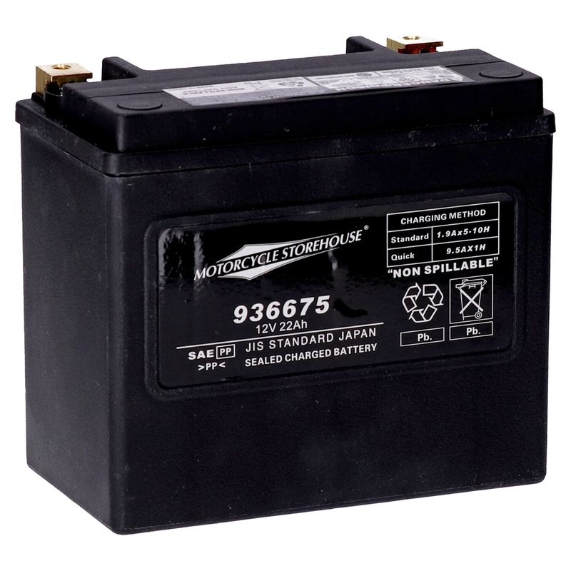 Batteri MCS AGM 325cca 12v 22ah FXE 73-86