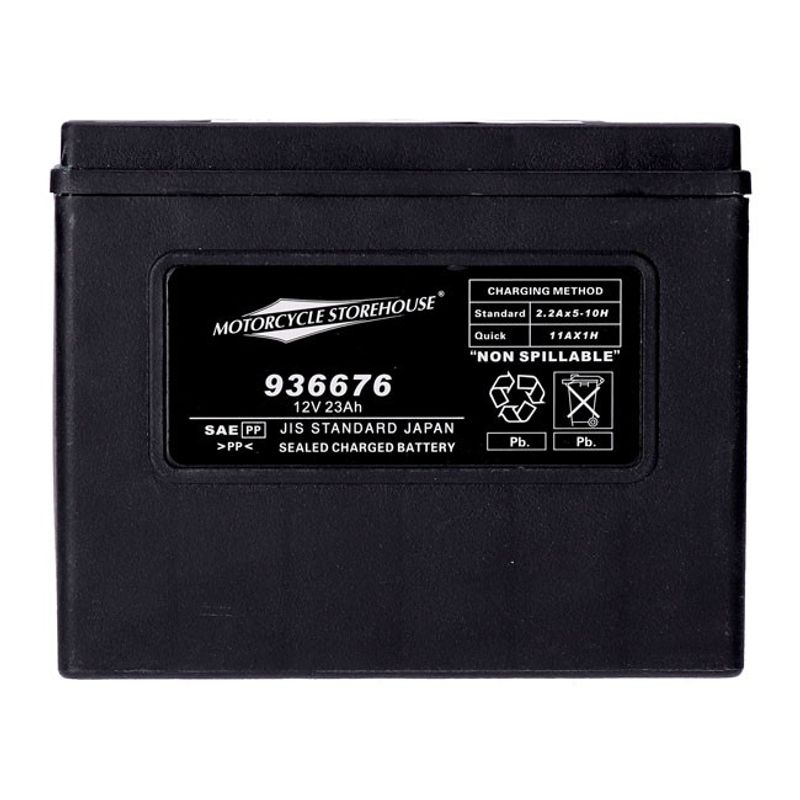 Batteri MCS AGM 360cca 12v 23ah FLT/Touring 80-96
