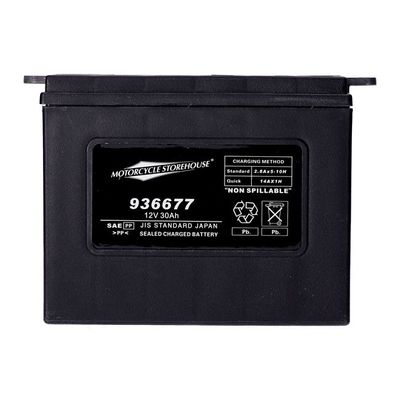 Batteri MCS AGM 370cca 12v 30ah FL 65-84