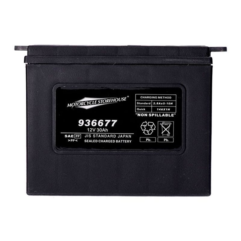 Batteri MCS AGM 370cca 12v 30ah FL 65-84
