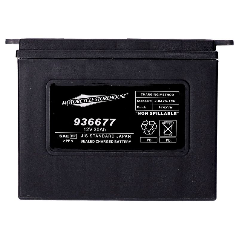 Batteri MCS AGM 370cca 12v 30ah FL 65-84