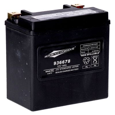 Batteri MCS AGM 240cca 12v 14ah V-Rod 02-06