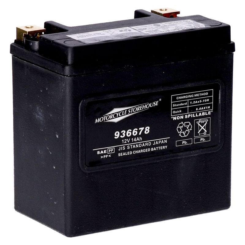 Batteri MCS AGM 240cca 12v 14ah V-Rod 02-06