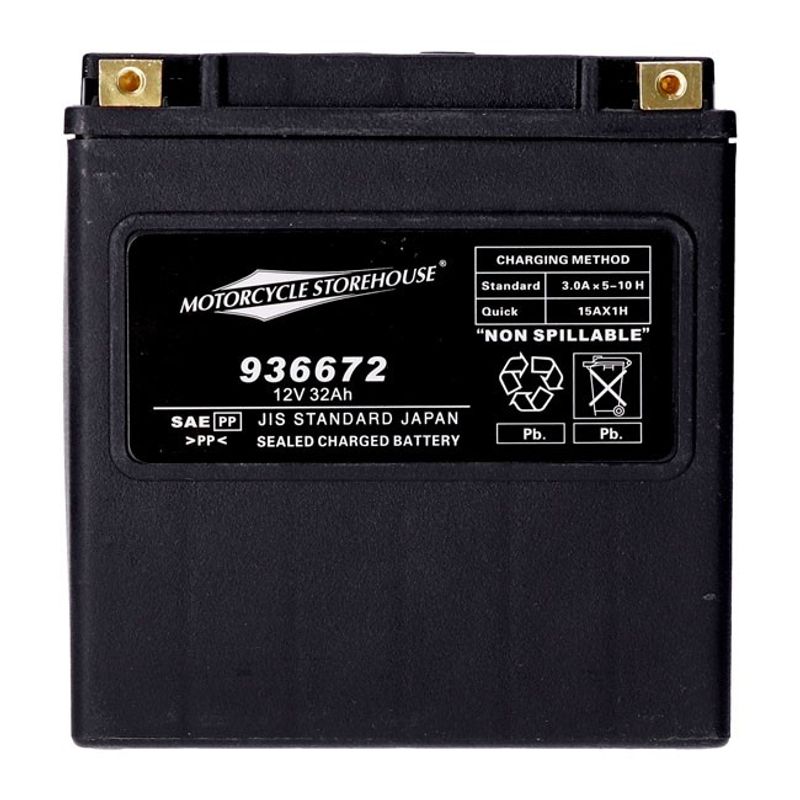 Batteri MCS AGM 450cca 12v 32ah FLT/Touring 97-26