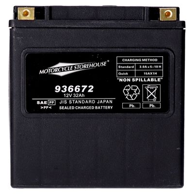 Batteri MCS AGM 450cca 12v 32ah FLT/Touring 97-26