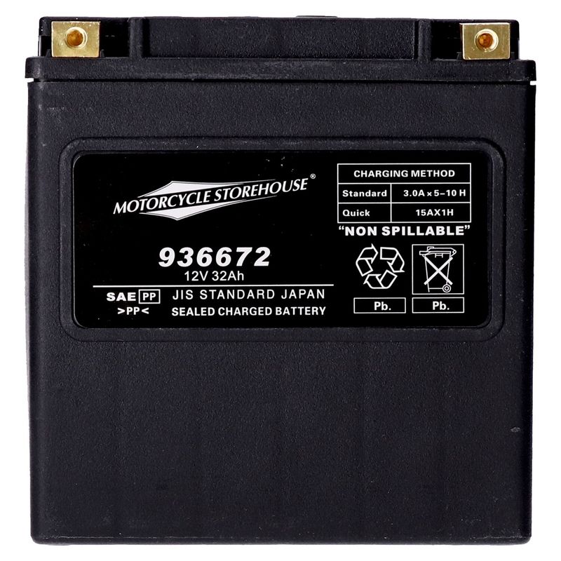 Batteri MCS AGM 450cca 12v 32ah FLT/Touring 97-26