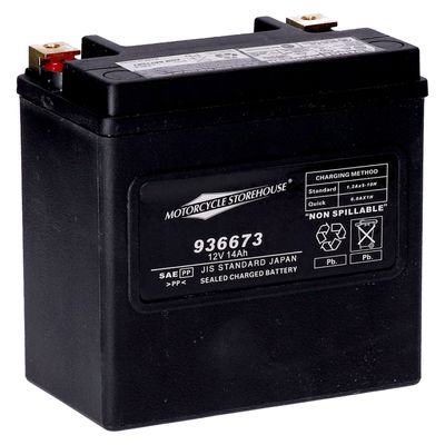 Batteri MCS AGM 240CCA 12V 14Ah XL Sportster 04-22
