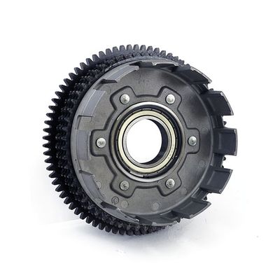 Kopplingskorg med drev och generatorrotor MCS L84-90 4-speed XL Sportster