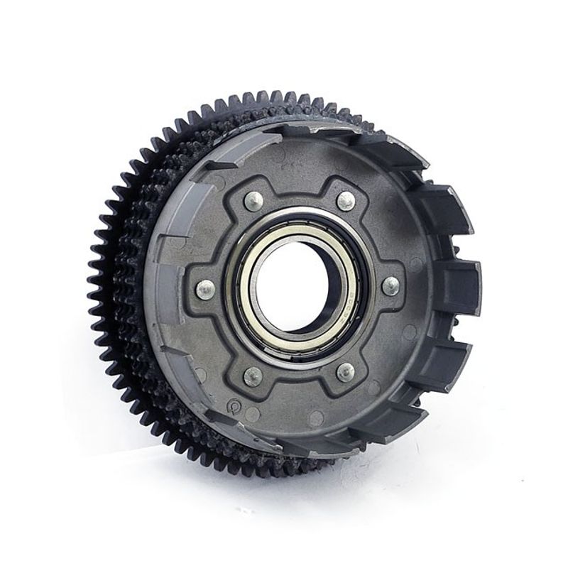 Kopplingskorg med drev och generatorrotor MCS L84-90 4-speed XL Sportster