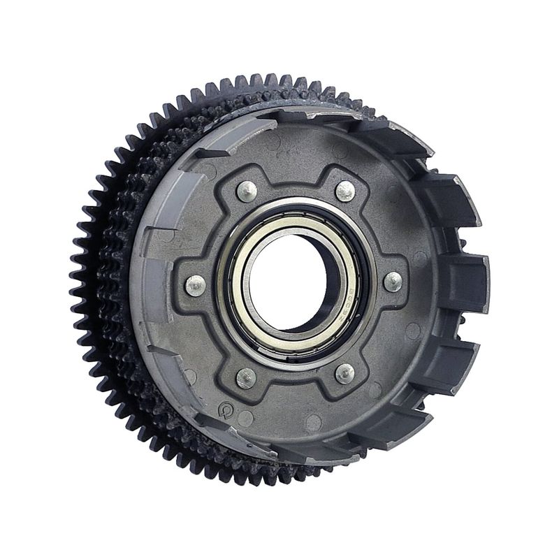 Kopplingskorg med drev och generatorrotor MCS L84-90 4-speed XL Sportster
