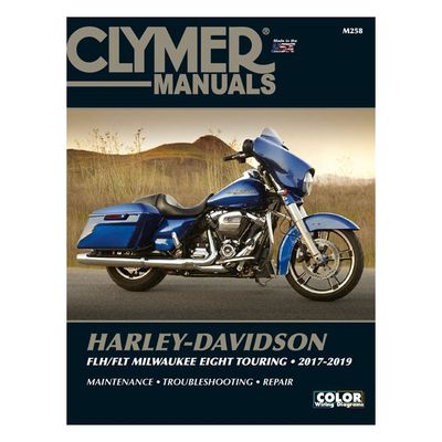 Verkstadshandbok Clymer M8 Touring FLT/Touring 17-19